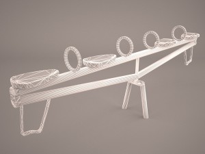 seesaw 3D मॉडल