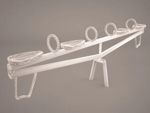 seesaw 3D Model