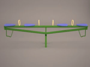 seesaw 3D Model