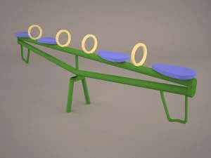 seesaw 3D Model
