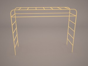 monkey bars 3D Model