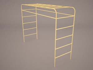monkey bars 3D Model