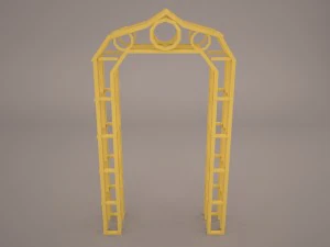 wedding arch 3D Model