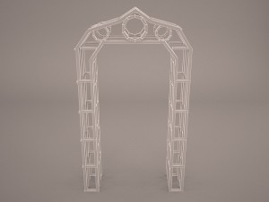 wedding arch Modelo 3D
