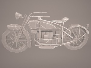 ace 1924 motorcycle 3D-Modell