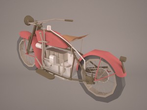 ace 1924 motorcycle 3D-Modell