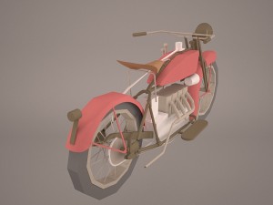 ace 1924 motorcycle 3D-Modell