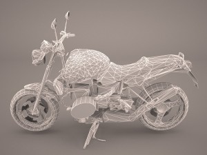 ducati scrambler sixty2 3D Model