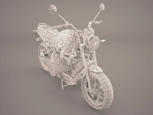ducati scrambler sixty2 3D Model