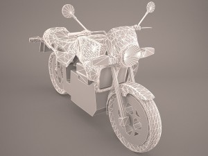ducati scrambler sixty2 3D Model