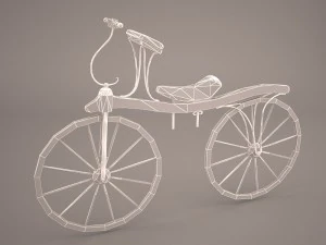 levacher velociped boneshaker 3D Model