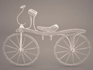 levacher velociped boneshaker 3D Model
