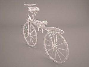 levacher velociped boneshaker Modello 3D