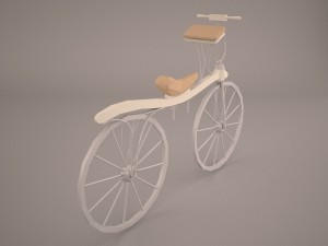 levacher velociped boneshaker Modello 3D