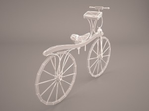 levacher velociped boneshaker Modello 3D
