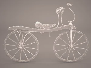levacher velociped boneshaker 3D Model