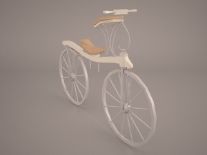 levacher velociped boneshaker Modello 3D