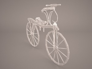 levacher velociped boneshaker Modello 3D