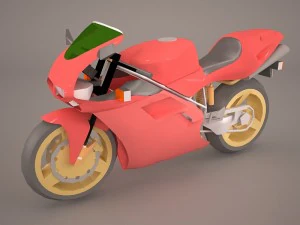 ドゥカティ 916 3Dモデル