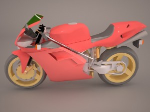 ducati 916 Modelo 3D