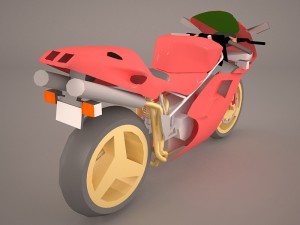 ducati 916 Modelo 3D