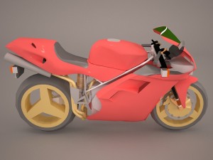 ducati 916 Modelo 3D