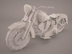 harley davidson softail 3D Model