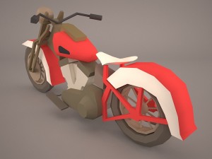 harley davidson softail 3D Model