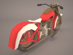 harley davidson softail 3D Model