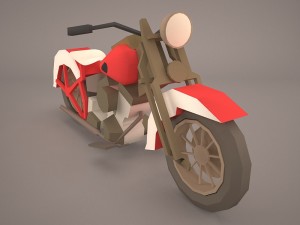 harley davidson softail 3D Model