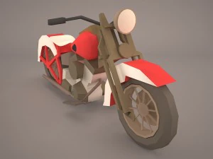 harley davidson softail 3D Model