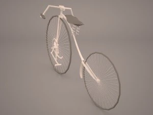 old bicycle 3D Model