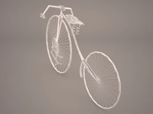 old bicycle 3D Model