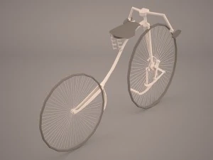 old bicycle 3D Model
