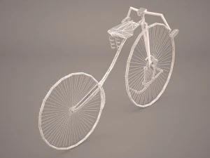 old bicycle 3D Model