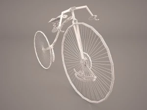 old bicycle 3D Model