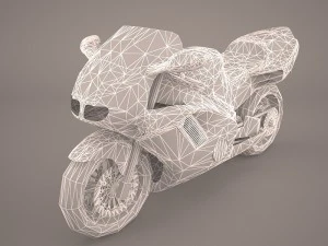 honda cbr 1000 rr 3D Model