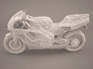 honda cbr 1000 rr 3D Model