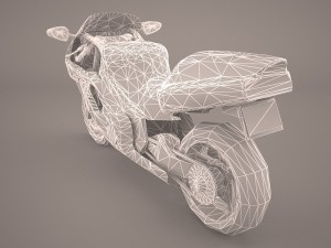 honda cbr 1000 rr 3D 모델