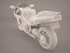 honda cbr 1000 rr 3D Model