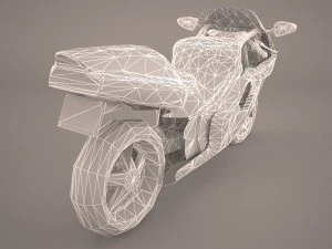 honda cbr 1000 rr 3D Model