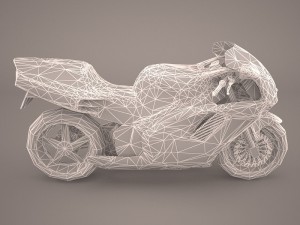 honda cbr 1000 rr 3D 모델