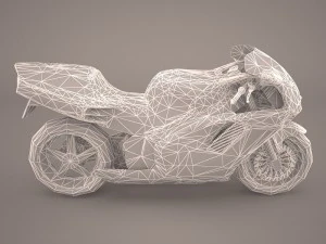 honda cbr 1000 rr 3D Model