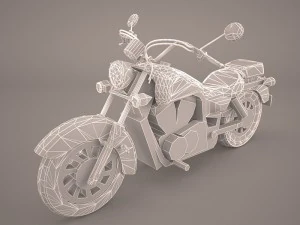 honda shadow vlx 3D Model