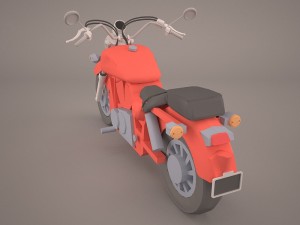 honda shadow vlx 3D 模型