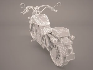honda shadow vlx 3D Model