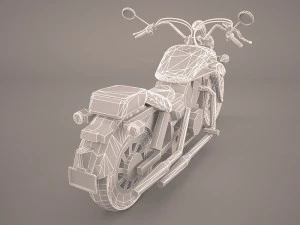 honda shadow vlx 3D Model