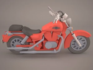 honda shadow vlx 3D Model