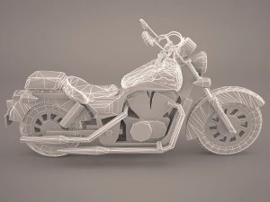 honda shadow vlx 3D Model