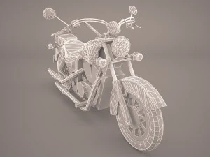 honda shadow vlx 3D Model